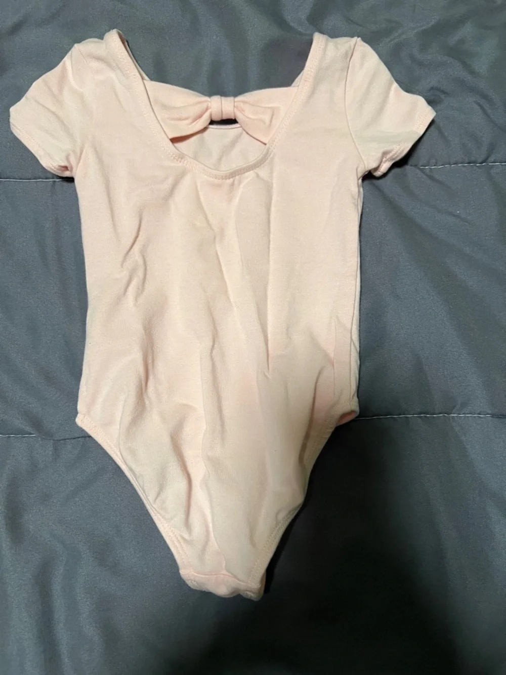 Carter's Light Pink Short-Sleeve One-Piece Bodysuit